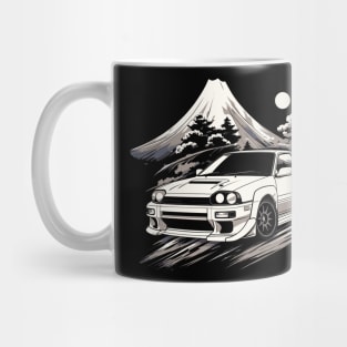 Pimped racing car mont Fujii Mug